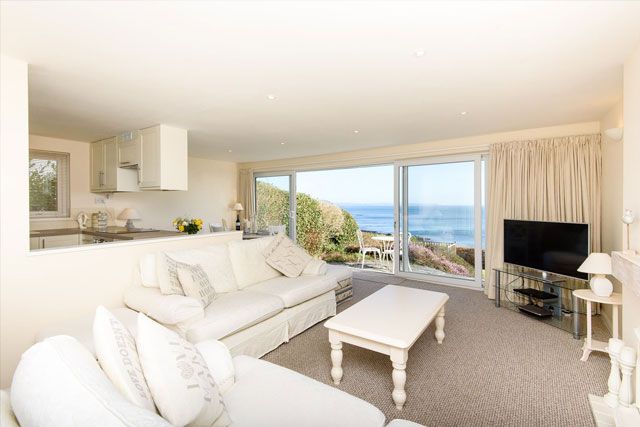 Disabled holiday accomodation interior lounge, with wheelchair access